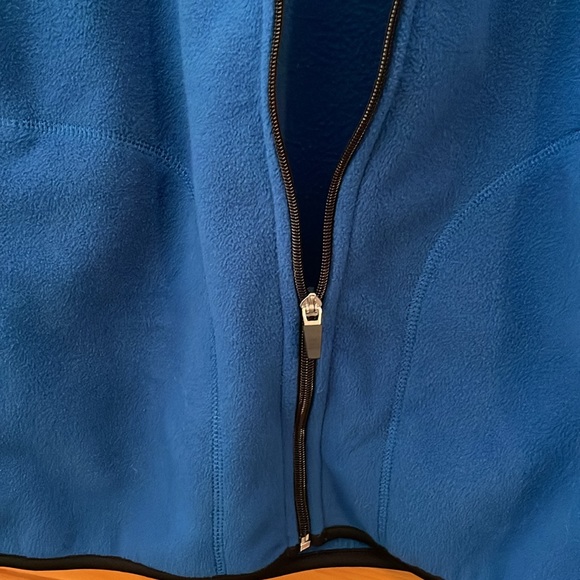 Classic Old Navy men’s fleece/nylon full front zip jacket, size Large - Picture 8 of 13